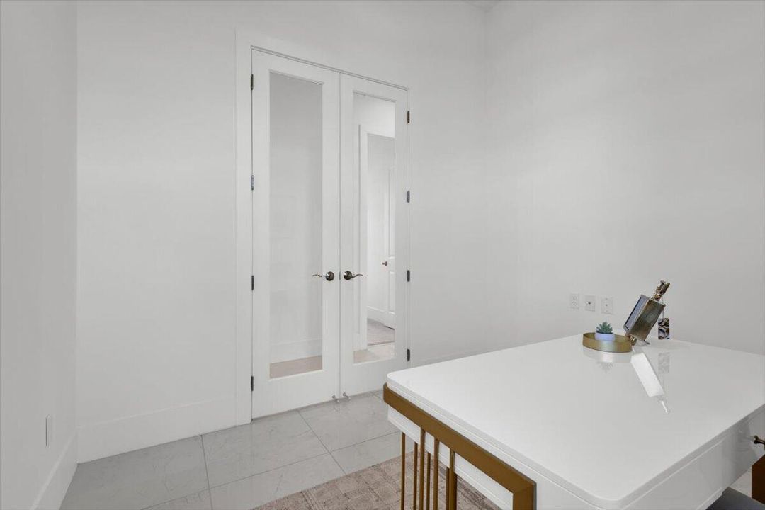 Office French doors