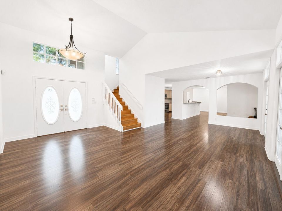 Foyer + Living Room