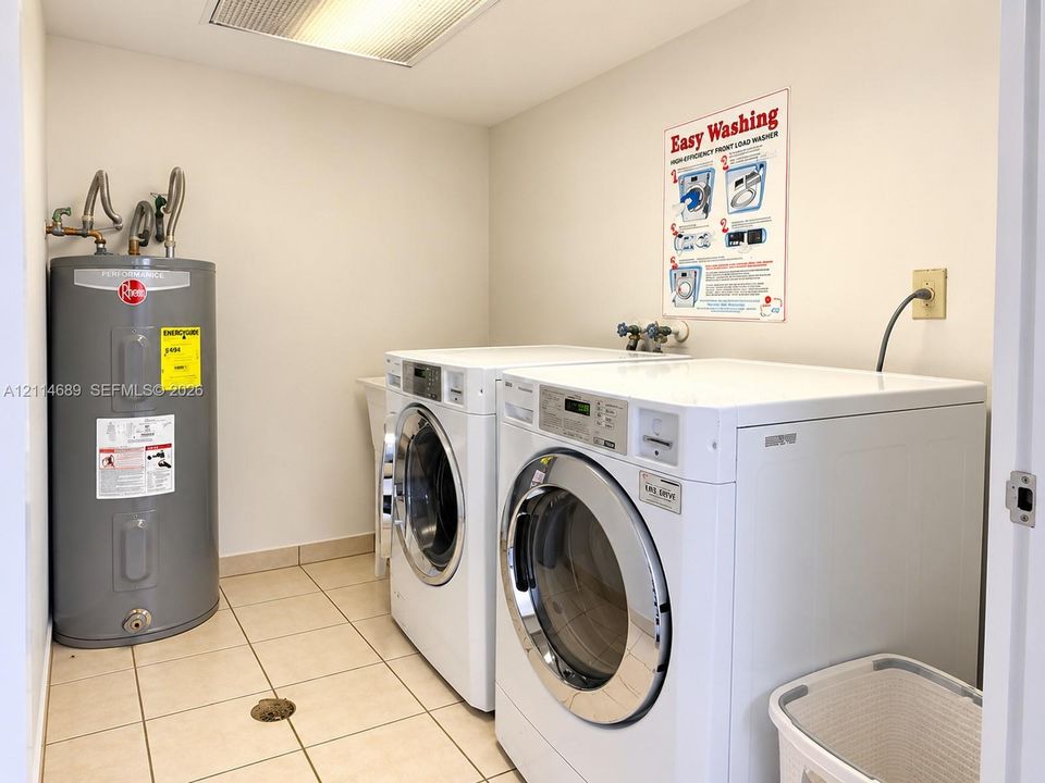 Common Laundry area