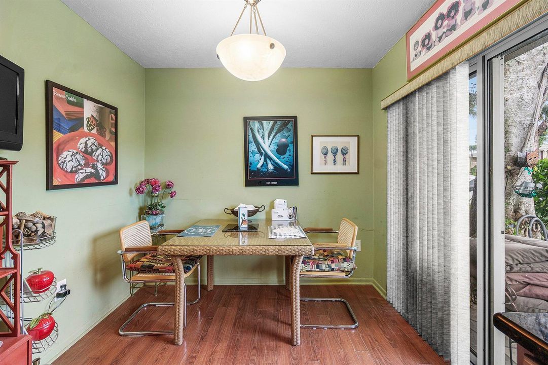 breakfast area