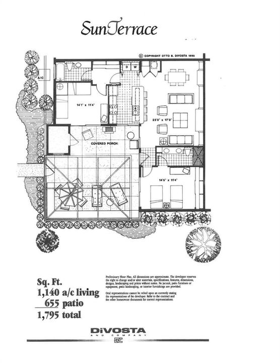 Sun Terrace Floor plan