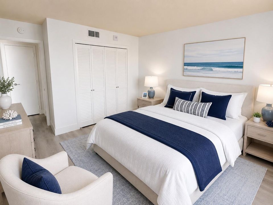 2nd bedroom blue stage