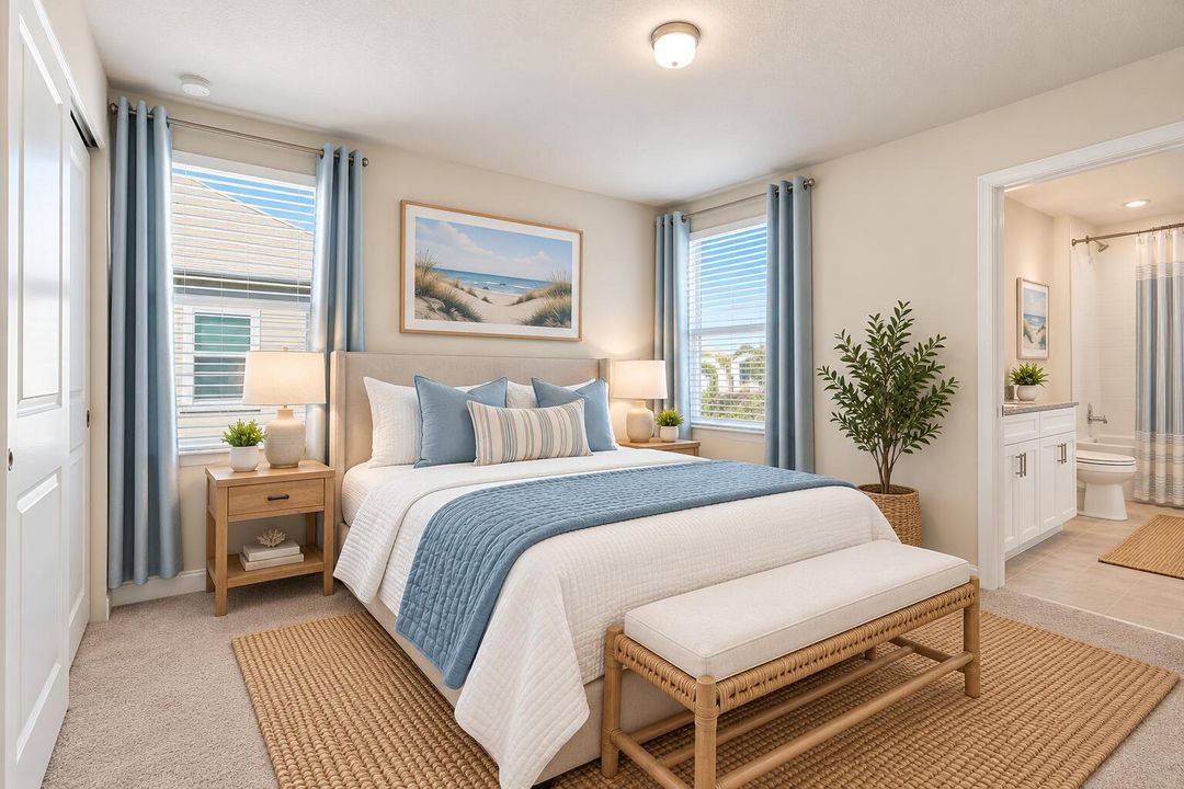 Serene Coastal Bedroom Retreat