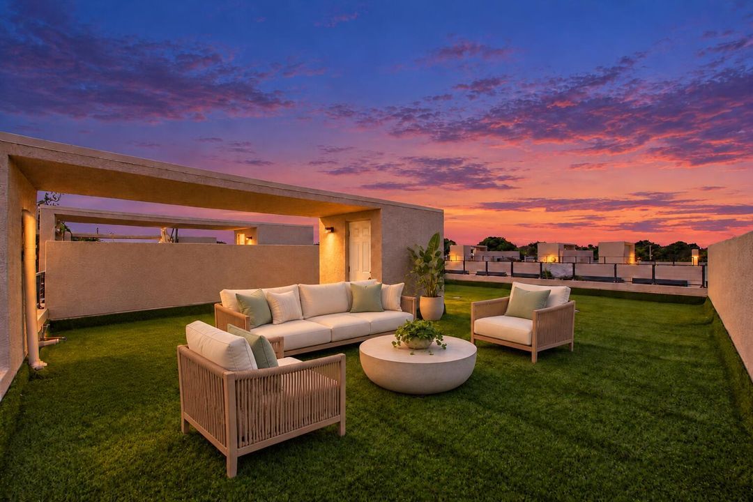 Rooftop terrace