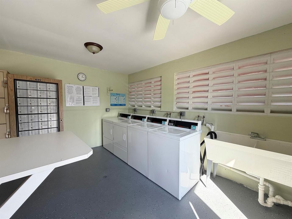 Common Laundry and Mailboxes