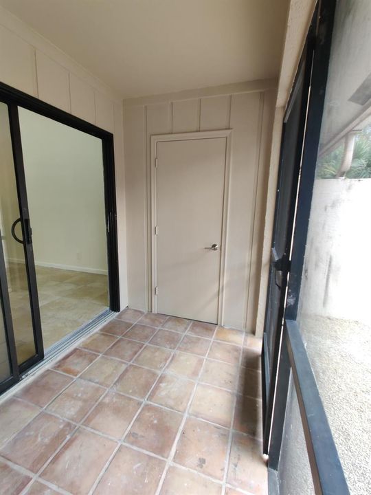 Sun Room with storage