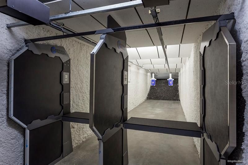 Permitted indoor gun range
