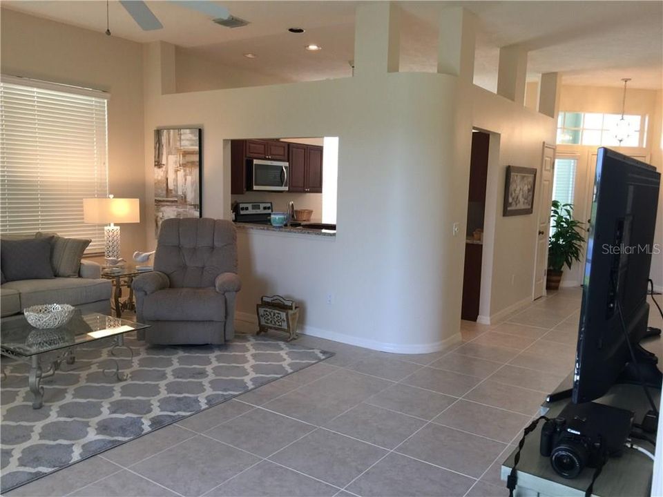 Open floor plan makes this home extremely spacious in the main living area......