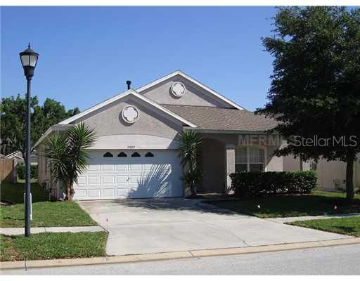 Exterior Front - Beautiful home - newly laid St. Augustine sod!  Two car garage!