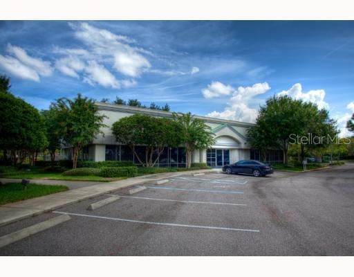 Exterior Front - Perfect location for any office user with pull up and side parking and SIGNAGE available on Technology Park Drive