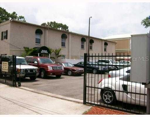 Exterior Front - parking lot asphalt is in excellent condition