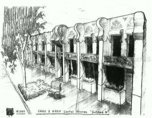 Exterior Front - artist rendering of facade