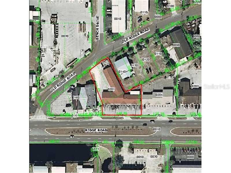 Aerial View - Aerial View. Building Address is on OLD RIDGE RD but the units for rent are on RIDGE RD.