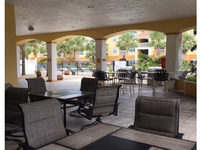 Sitting area at Pool Side