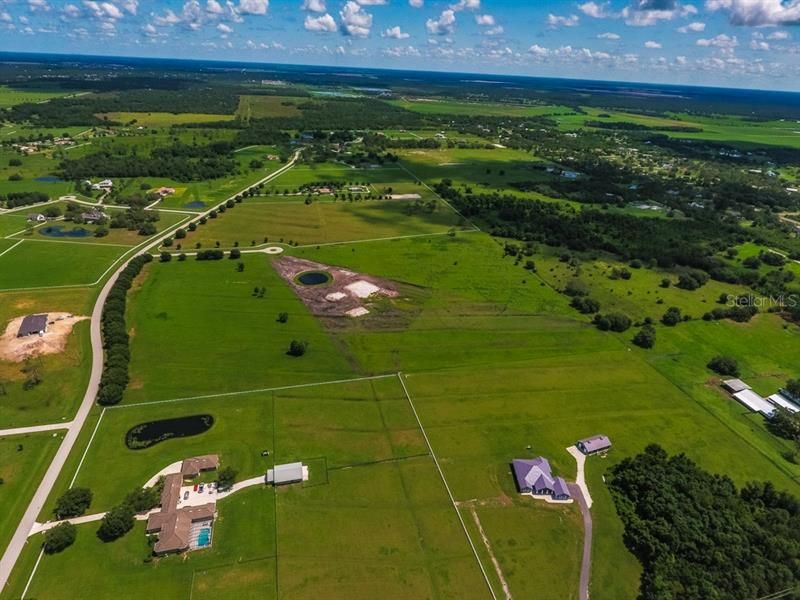 With Lots being 10 acres each - you get your privacy and the benefits of a well maintained community.