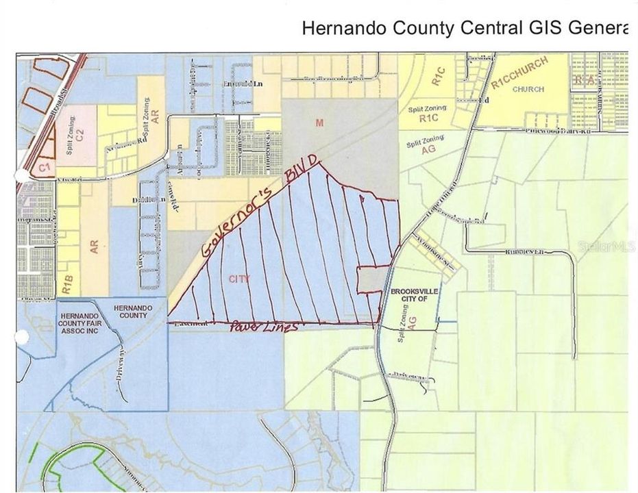 HERNANDO COUNTY CENTRAL GIS GENERAL MAP