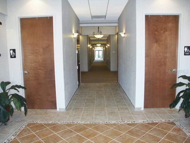 Common area restrooms