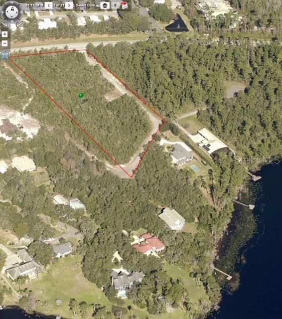 Surrounded by beautiful, custom homes on the lake.