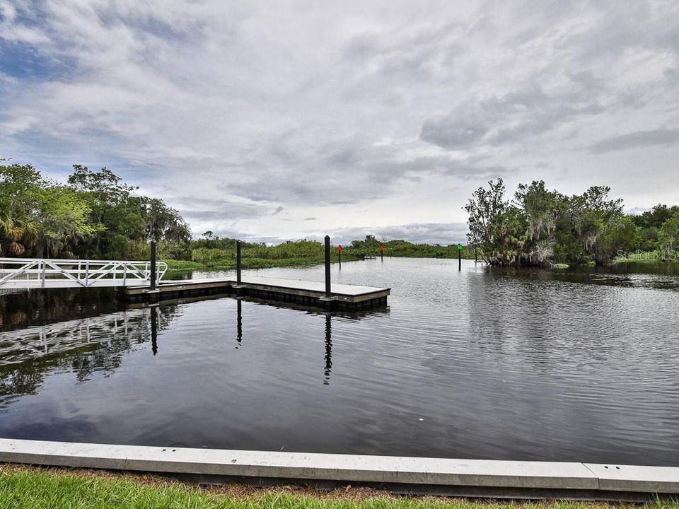 Volusia County Boat Dock.