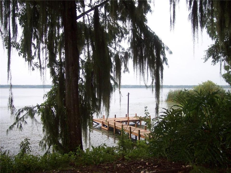 Dock on the lake front