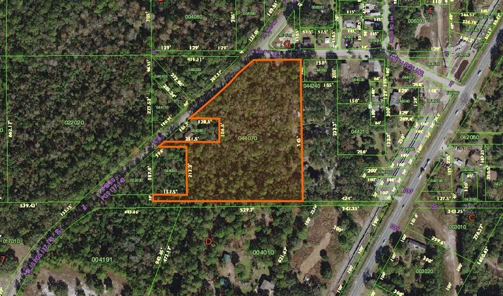 Recently Sold: $99,000 (6.54 acres)