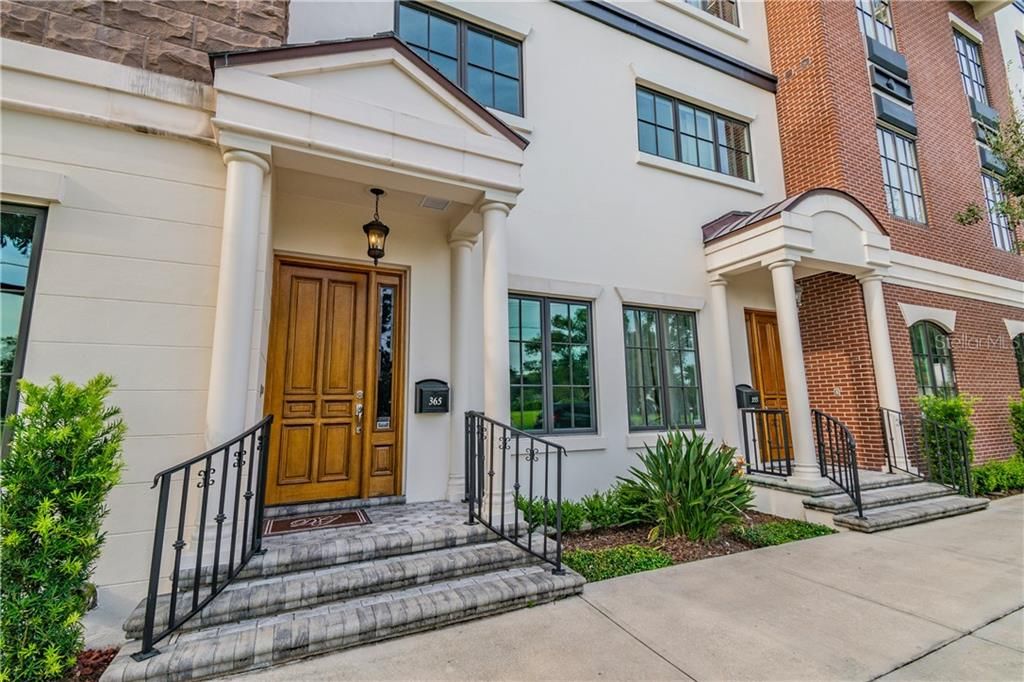 This Brownstone provides the comforts and advantages of a single family home with a front door entrance and ample street parking for guests- so easy. While you have a secure entrance to your unit through private 2-car garage inside the overall parking garage. Perfect combination.