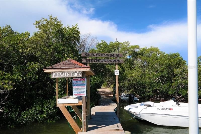 Welcome to Gaspar's Hideaway on Little Gasparilla Island.