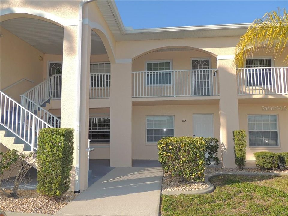 Front View - First floor unit