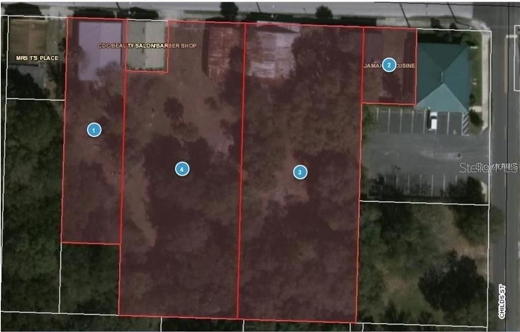 4 LOTS MAKE UP 1.3939 ACRES. SEE ATTACHMENT.