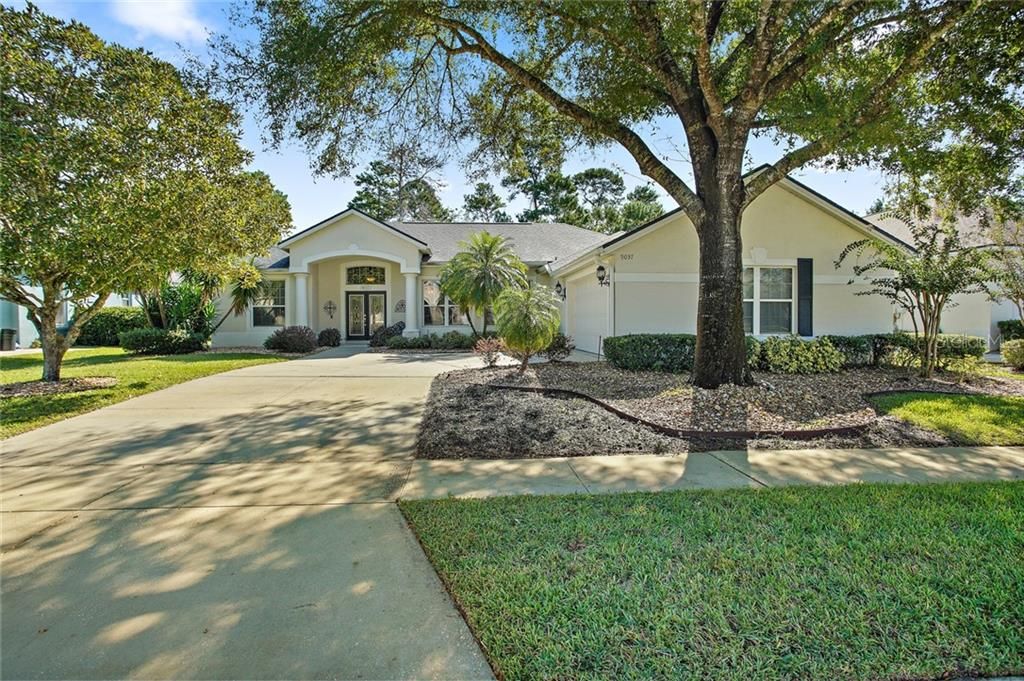 COUNTRY CLUB OF MT. DORA, PRISTINE 3/2 HOME WITH LANAI, OVERSIZED GARAGE AND COST SAVING UPDATES!