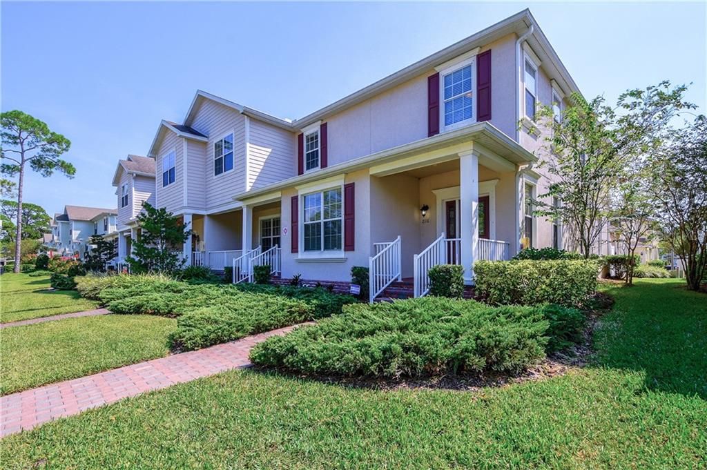 Corner Town Home with Open Porch entrance