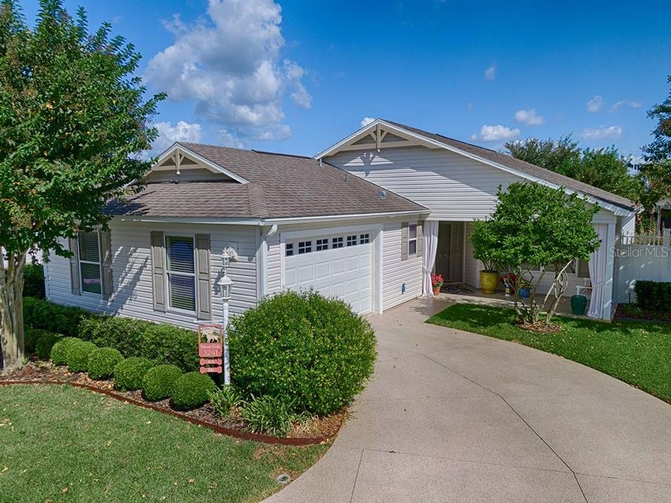 UNIQUE GABLE TRIM AND OVER-SIZED FRONT PORCH!