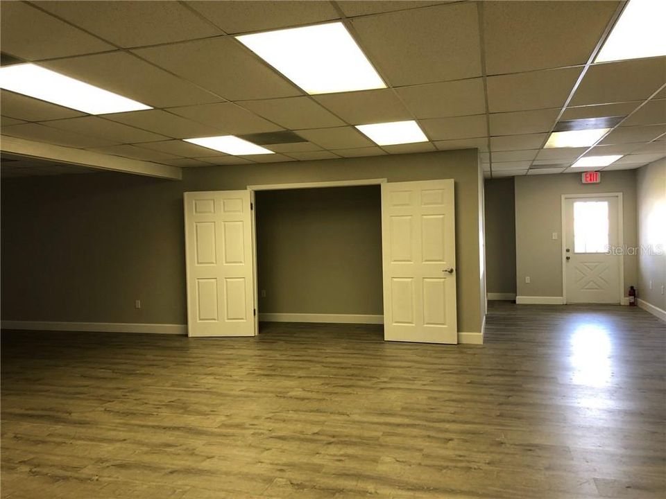 Large Open Space & Storage