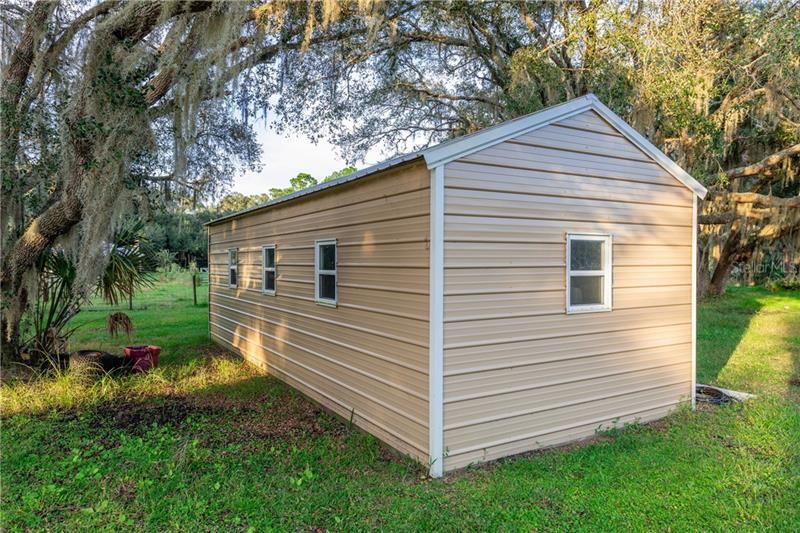 PUMP HOUSE/ MOWER STORAGE