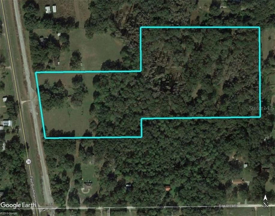 Vendido Recientemente: $50,000 (21.34 acres)