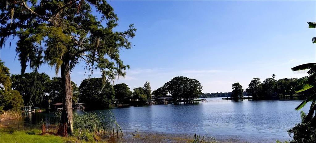 Enjoy the beautiful views of the cove at Lake Killarney.