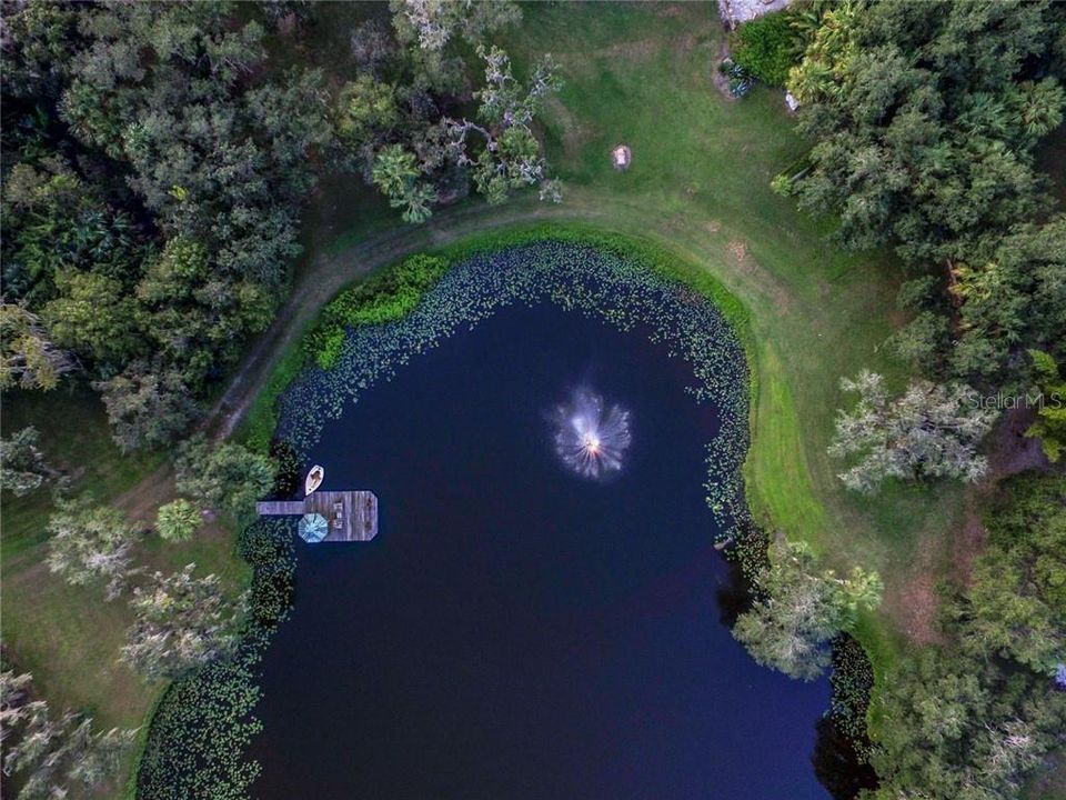 Relax by the Spring fed Lake