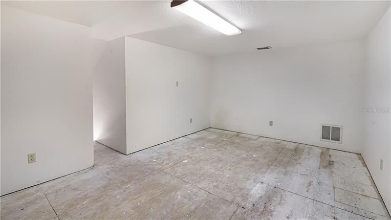 Secret Bonus room - access pull down stairs in garage