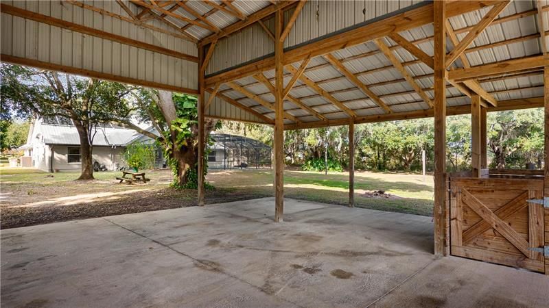 View of house from Barn