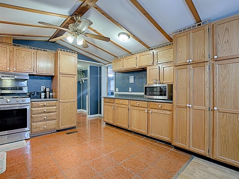 Kitchen with Lots of Cabinet Storage