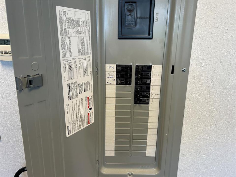 Suite 330 Breaker Panel