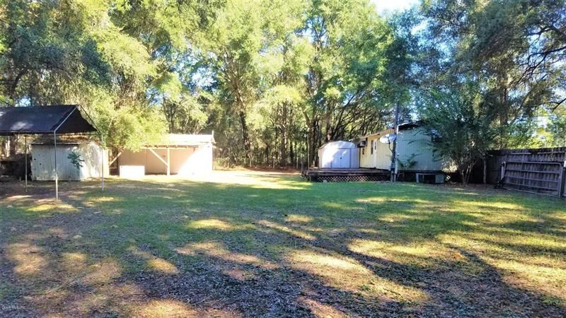 Home and outbuildings