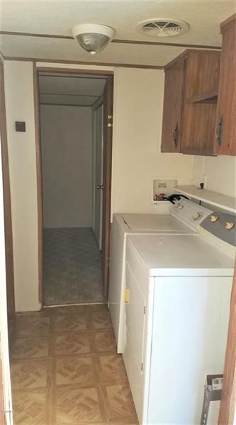 Laundry area