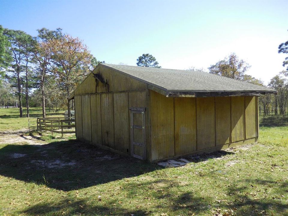 Back of Barn