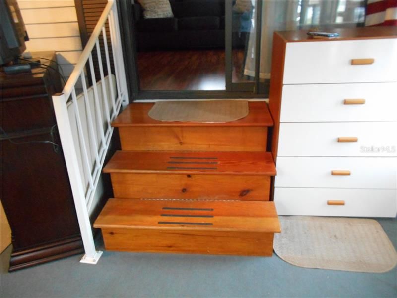 Stairway and storage