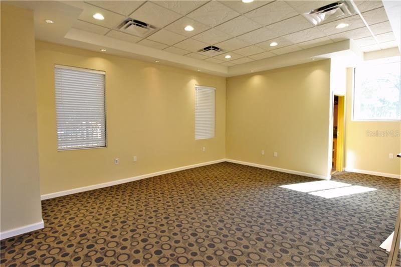 1st floor office with private bathroom