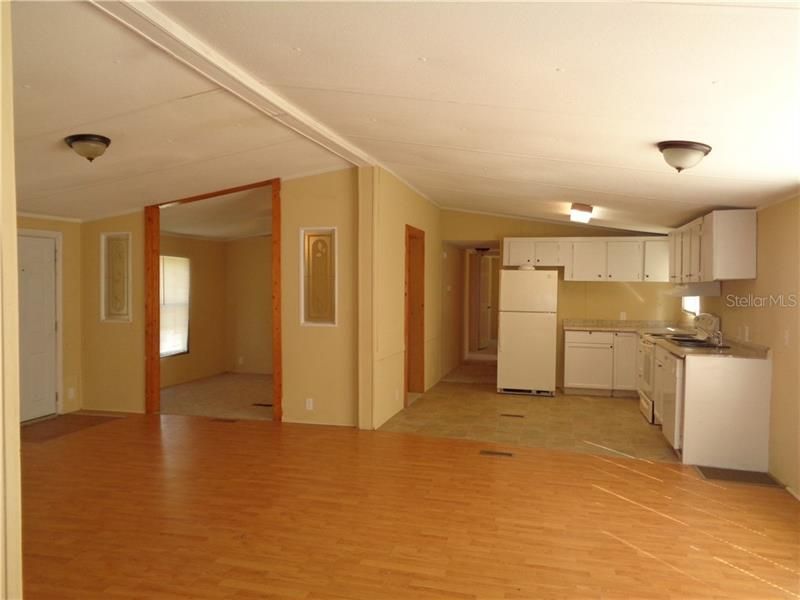 Formal Dining Room on Left - Kitchen on Right