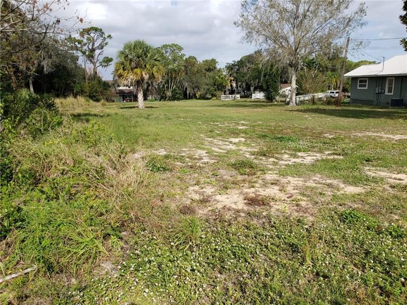 About one acre lot