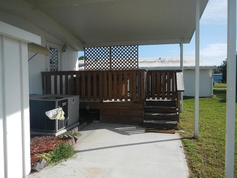 Covered Back Porch