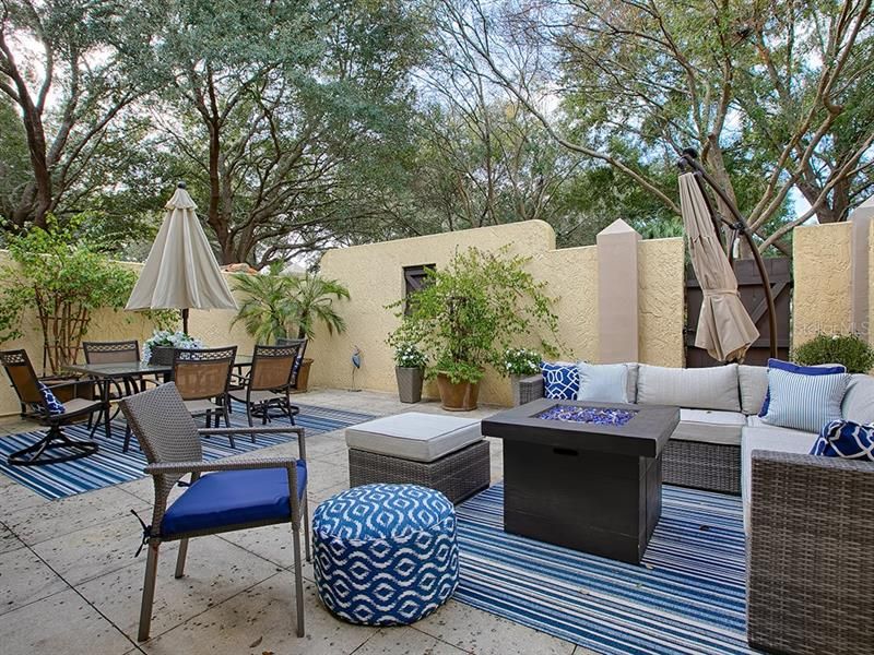 Your private courtyard awaits! How about this for enjoying the beautiful Florida weather!?